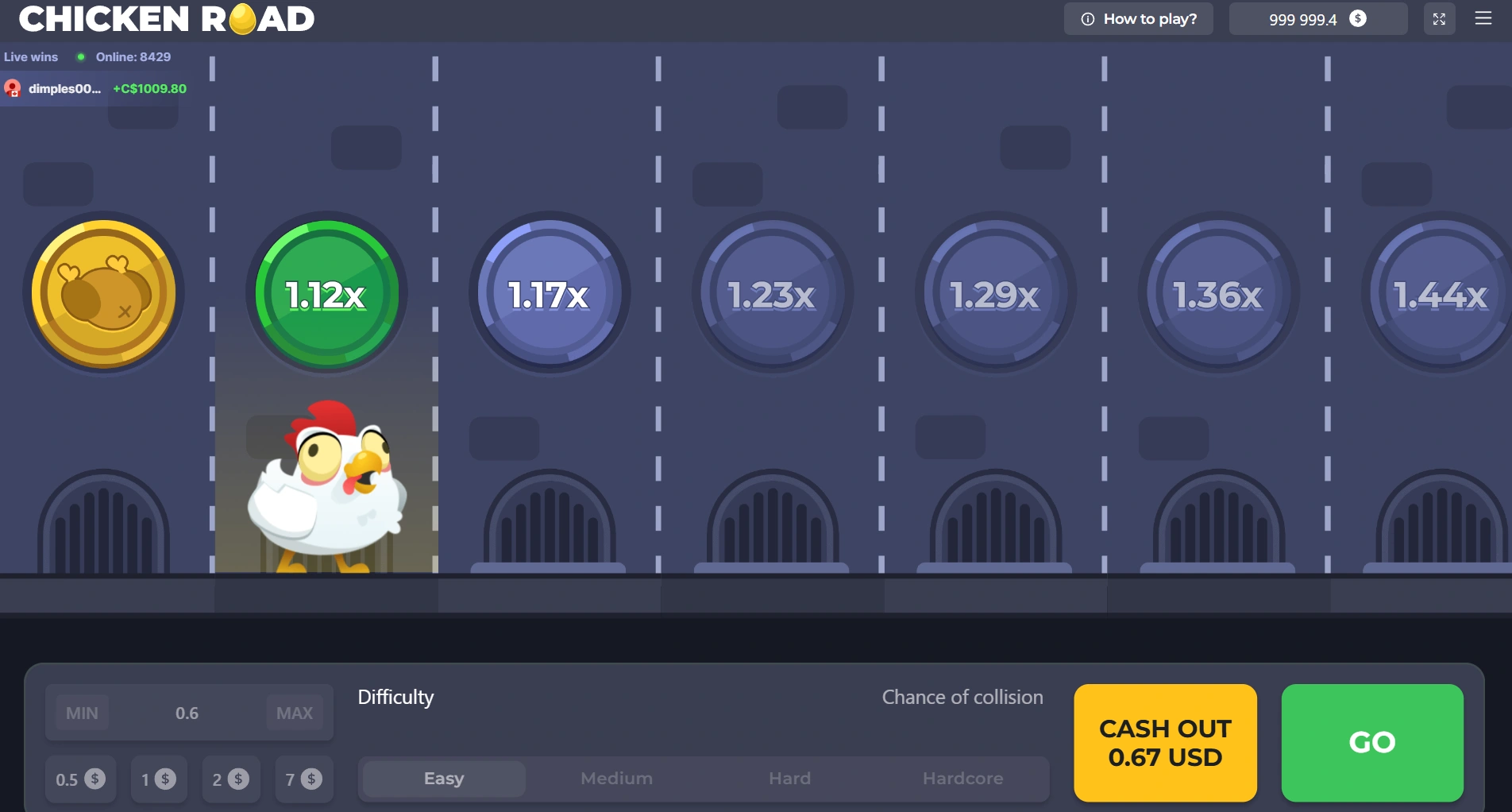 Where to play Chicken Road for real money